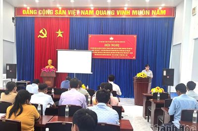 Tập huấn nâng cao năng lực giám sát thực hiện các chương trình mục tiêu quốc gia cho 5 xã khu vực Khánh Vĩnh