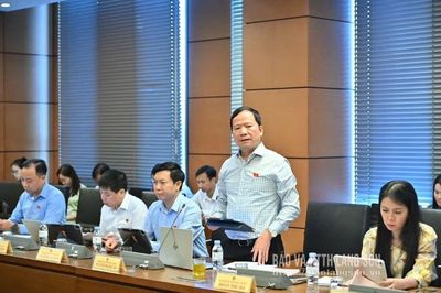 Đại biểu Quốc hội tỉnh góp ý vào chủ trương thành lập thành phố trực thuộc Trung ương và các dự án luật, nghị quyết