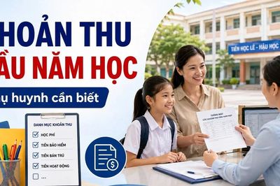 Khoản nào bắt buộc, khoản nào tự nguyện khi con vào năm học mới?
