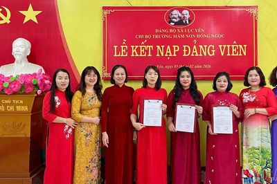 Lục Yên hoàn thành, vượt chỉ tiêu phát triển đảng viên năm 2026