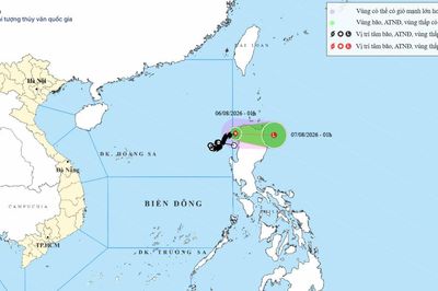 Tin cuối cùng về bão số 3 ngày 06/08/2026: Bão đã rời Biển Đông, suy yếu thành áp thấp