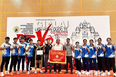 Ninh Bình đạt thành tích cao tại Giải Vô địch các câu lạc bộ Võ cổ truyền quốc gia lần thứ XV năm 2026