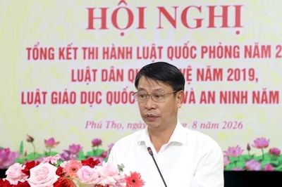 Phú Thọ tổng kết thi hành các luật về quốc phòng, quân sự địa phương