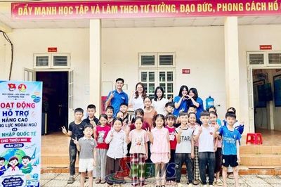 Dấu ấn thanh niên tình nguyện hè tại xã biên giới Phiêng Pằn