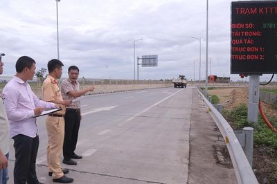 Phối hợp kiểm tra, xử lý bất cập trên cao tốc qua Nghệ An