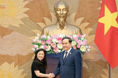Chủ tịch Quốc hội Trần Thanh Mẫn tiếp Đại sứ Hoa Kỳ tại Việt Nam
