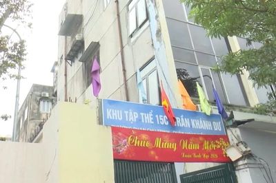 Hà Nội: Chung cư cũ 15C Trần Khánh Dư sắp được xây mới