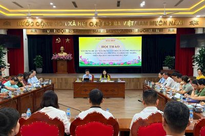 Xây dựng xã, phường xã hội chủ nghĩa thượng tôn pháp luật