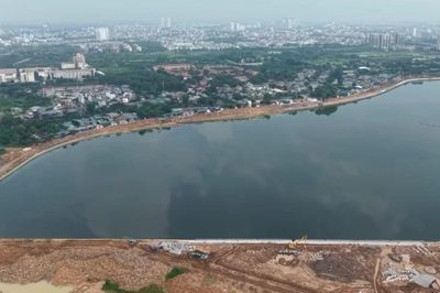 Từ công trình chống ngập đến điểm nhấn cảnh quan