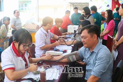 Ngày hội hiến máu tình nguyện tại xã Gành Hào