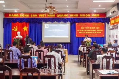 Hoàn thiện công cụ quản lý chỉ dẫn địa lý 'Cá nâu Cà Mau'