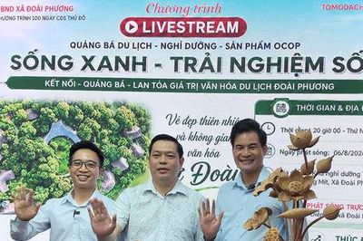 Hấp dẫn phiên livestream 'Vẻ đẹp thiên nhiên và không gian văn hóa xứ Đoài'
