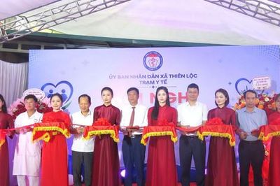 Xã Thiên Lộc: Tạo điều kiện để người dân tiếp cận nhiều dịch vụ y tế ngay tại tuyến cơ sở