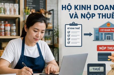 Hộ kinh doanh phải nộp thuế bao nhiêu khi có doanh thu dưới 1 tỷ đồng/năm