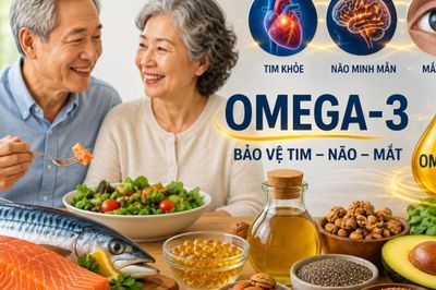 Sau tuổi 50, vì sao omega-3 trở nên quan trọng hơn với tim và não?