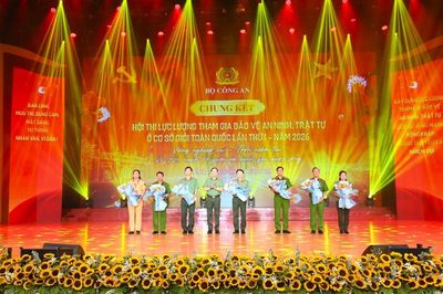 Chung kết toàn quốc Hội thi lực lượng tham gia bảo vệ an ninh, trật tự ở cơ sở giỏi lần thứ nhất