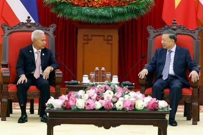 Tổng Bí thư, Chủ tịch nước tiếp Chủ tịch Quốc hội kiêm Chủ tịch Hạ viện Thái Lan