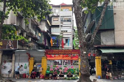 [Ảnh] Tập thể 23 Hàng Tre chuẩn bị được xây dựng lại, cải thiện điều kiện sống cho 125 hộ dân