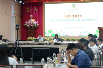 Tinh gọn, bảo đảm chất lượng hệ thống văn bản quy phạm pháp luật
