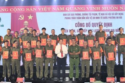 Phường An Hải kiện toàn 37 Tổ bảo vệ an ninh, trật tự ở cơ sở