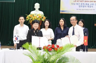 Đà Nẵng và Daegu (Hàn Quốc) ký kết hợp tác giao lưu trên lĩnh vực văn hóa, nghệ thuật