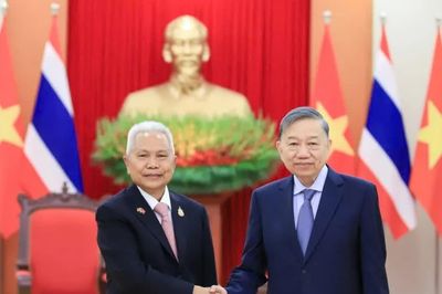 Tổng Bí thư, Chủ tịch nước Tô Lâm tiếp Chủ tịch Quốc hội kiêm Chủ tịch Hạ viện Thái Lan Sophon Zaram