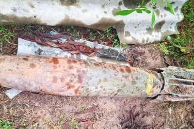 Phát hiện quả bom 'khủng' còn sót lại sau chiến tranh ở Hà Tĩnh