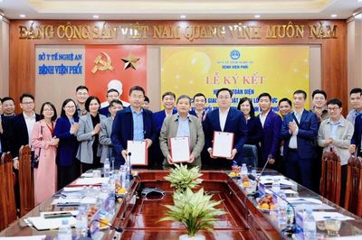 Bệnh viện Phổi Nghệ An trở thành bệnh viện vệ tinh về Ngoại khoa lồng ngực của Bệnh viện Phổi Trung ương