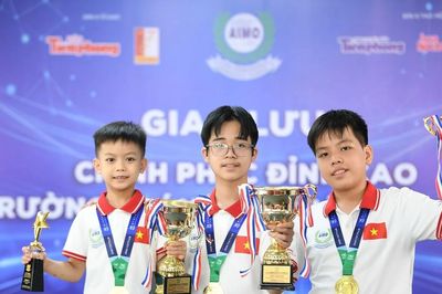 205 huy chương AIMO và lời giải cho bài toán nhân lực khoa học của Việt Nam