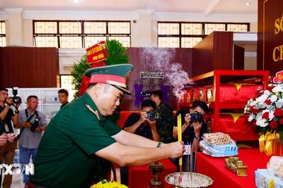 Quân khu 7 đẩy mạnh ứng dụng khoa học-công nghệ trong tìm kiếm, quy tập hài cốt liệt sỹ