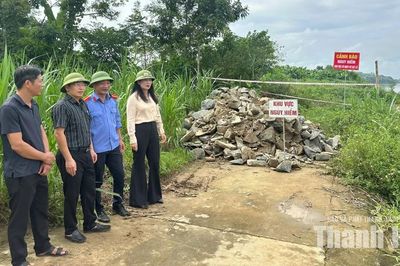 Kiểm tra các điều kiện phòng, chống thiên tai tại 3 xã Vĩnh Lộc, Tây Đô và Biện Thượng