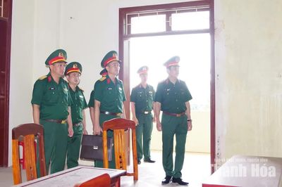 Chỉ huy trưởng Bộ CHQS tỉnh kiểm tra các đơn vị trực thuộcChỉ huy trưởng Bộ CHQS tỉnh kiểm tra các đơn vị trực thuộc
