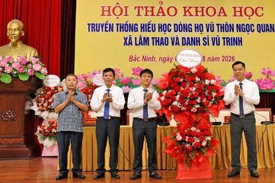 Bắc Ninh: Khẳng định cống hiến của dòng họ Vũ và danh sĩ Vũ Trinh