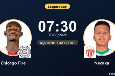 TRỰC TIẾPTrực tiếp Chicago Fire vs Necaxa: Đội hình xuất phát