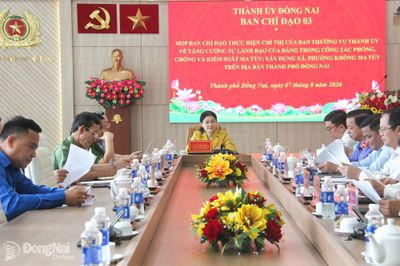 Tiếp tục đẩy mạnh các giải pháp để ngăn chặn, đẩy lùi tội phạm, tệ nạn ma túy
