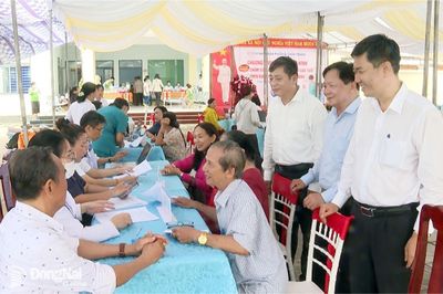 Phường Chơn Thành ra mắt mô hình Điểm chăm sóc sức khỏe cho người cao tuổi