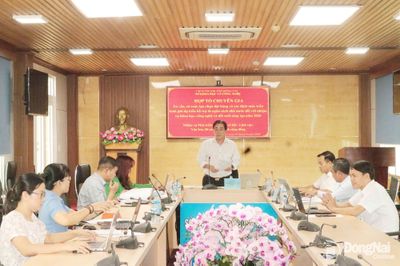 Làm việc với tổ chuyên gia, doanh nghiệp về giải pháp thúc đẩy nhiệm vụ khoa học, công nghệ