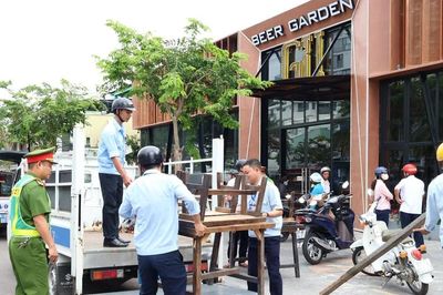 Phường Quy Nhơn Nam quyết tâm lập lại trật tự đô thị trên các tuyến đường văn minh