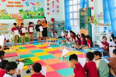 Thư viện thân thiện trong trường tiểu học: “Chìa khóa” giúp học sinh DTTS tăng cường tiếng Việt