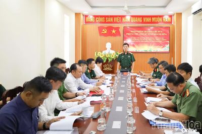 Kiểm tra công tác phòng chống thiên tai, tìm kiếm cứu nạn tại các địa phươngKiểm tra công tác phòng chống thiên tai, tìm kiếm cứu nạn tại các địa phương