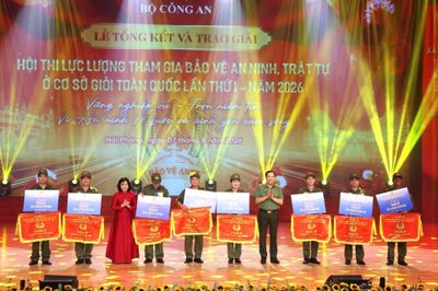 Đội Khánh Hòa giành giải B tại chung kết Hội thi lực lượng tham gia bảo vệ an ninh trật tự ở cơ sở giỏi toàn quốc lần thứ I - năm 2026