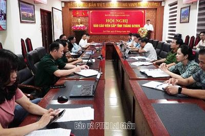 Hội nghị Báo cáo viên cấp tỉnh tháng 8/2026