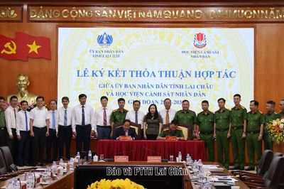 Ký kết thỏa thuận hợp tác giữa UBND tỉnh và Học viện Cảnh sát nhân dân giai đoạn 2026 – 2030