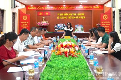 Họp Ban Tổ chức Cuộc thi 'Đại sứ văn hóa đọc' tỉnh Lạng Sơn năm 2026