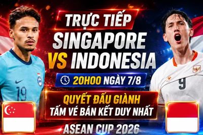 Indonesia bị loại sau trận hòa tiếc nuối trước Singapore