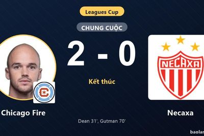 Chicago Fire hạ Necaxa, đại diện Liga MX trắng tay ở Leagues Cup