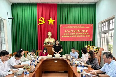 Ban Văn hóa - Xã hội HĐND tỉnh Lâm Đồng khảo sát thực hiện chính sách giáo dục hòa nhập