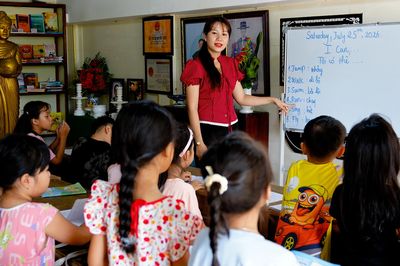 Lớp học Tiếng Anh miễn phí ở Kim Trà