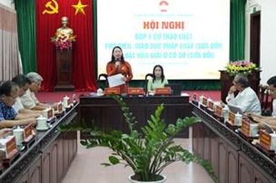 Mặt trận thành phố Huế góp ý hoàn thiện 2 dự án luật về pháp luật và hòa giải