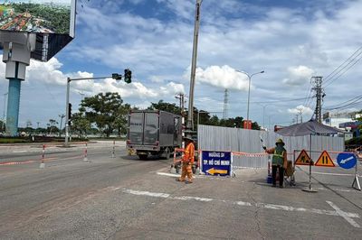 Phân luồng giao thông ra sao để giảm ùn tắc khi sửa cầu trên QL1 qua Quảng Ngãi?
